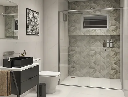 Box de Vidro de Correr