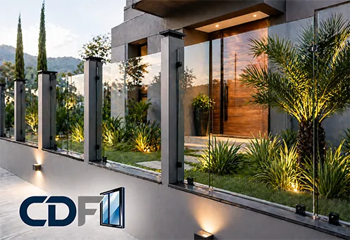 Instalação de Muro de Vidro