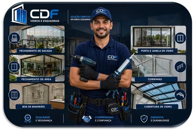 Manutenção Vidros e Esquadria